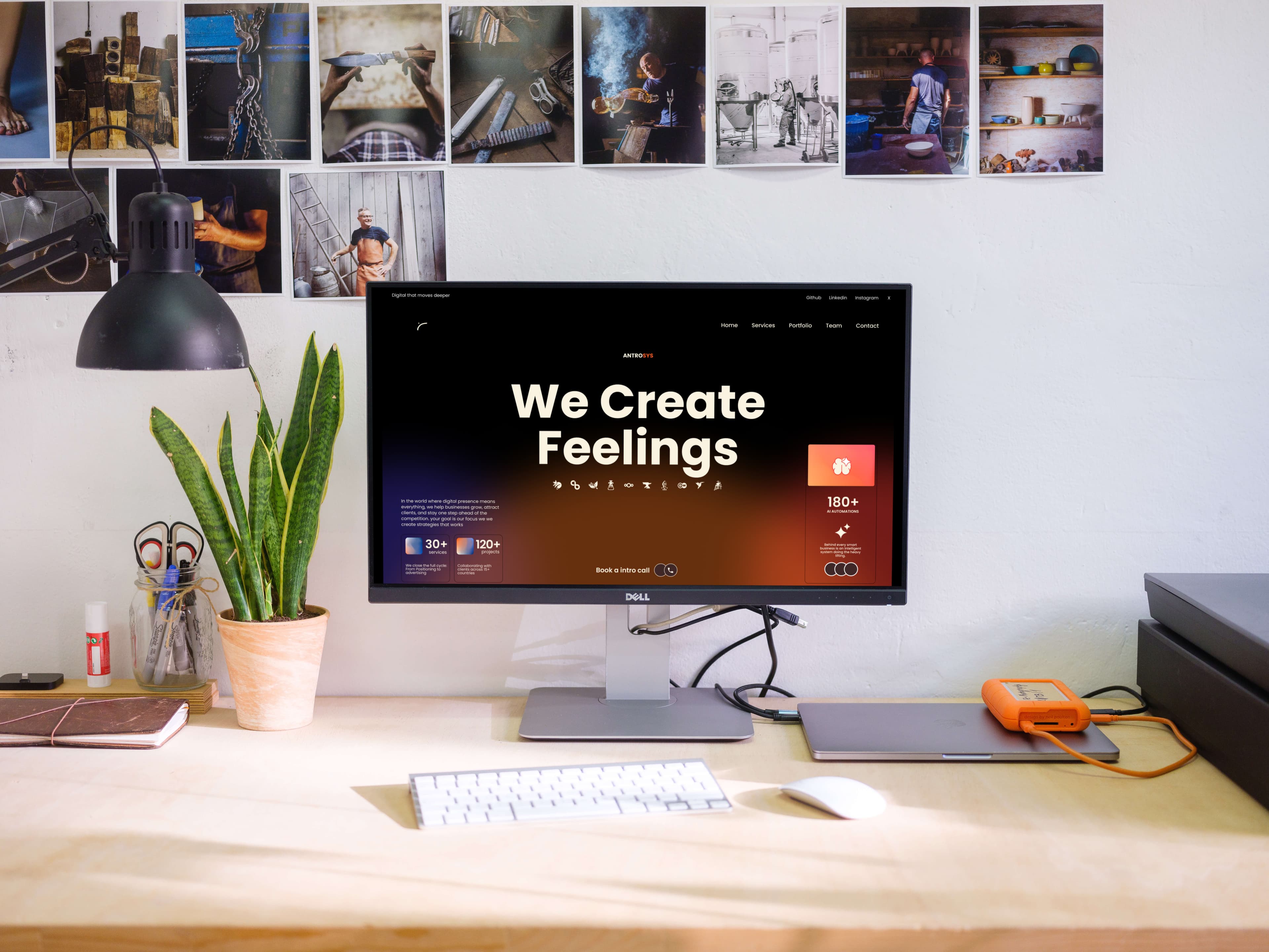 Antrosys : Creative AI Agency feature display