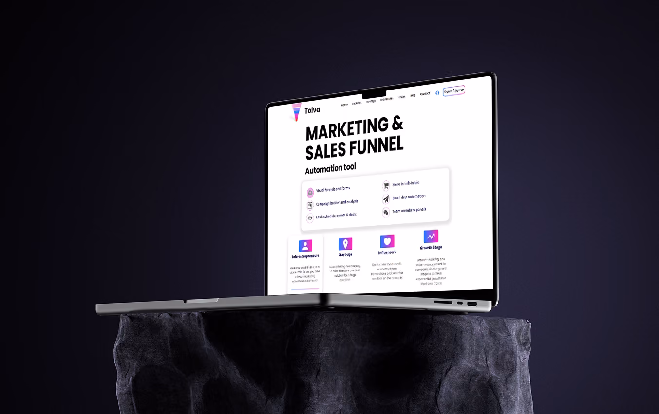 Tolva Social screen 2